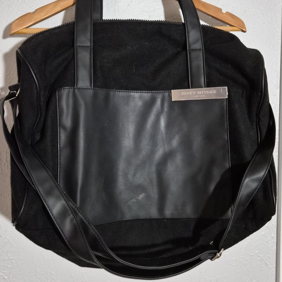 Issey Miyake Other - Issey Miyake Black Duffel Bag